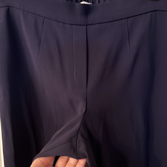 Aritzia Babaton Conan Pant Terado Navy Side Stripe Japanese Crepe Fabric… - Picture 9 of 15